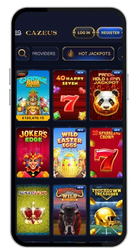Cazeus mobil casino